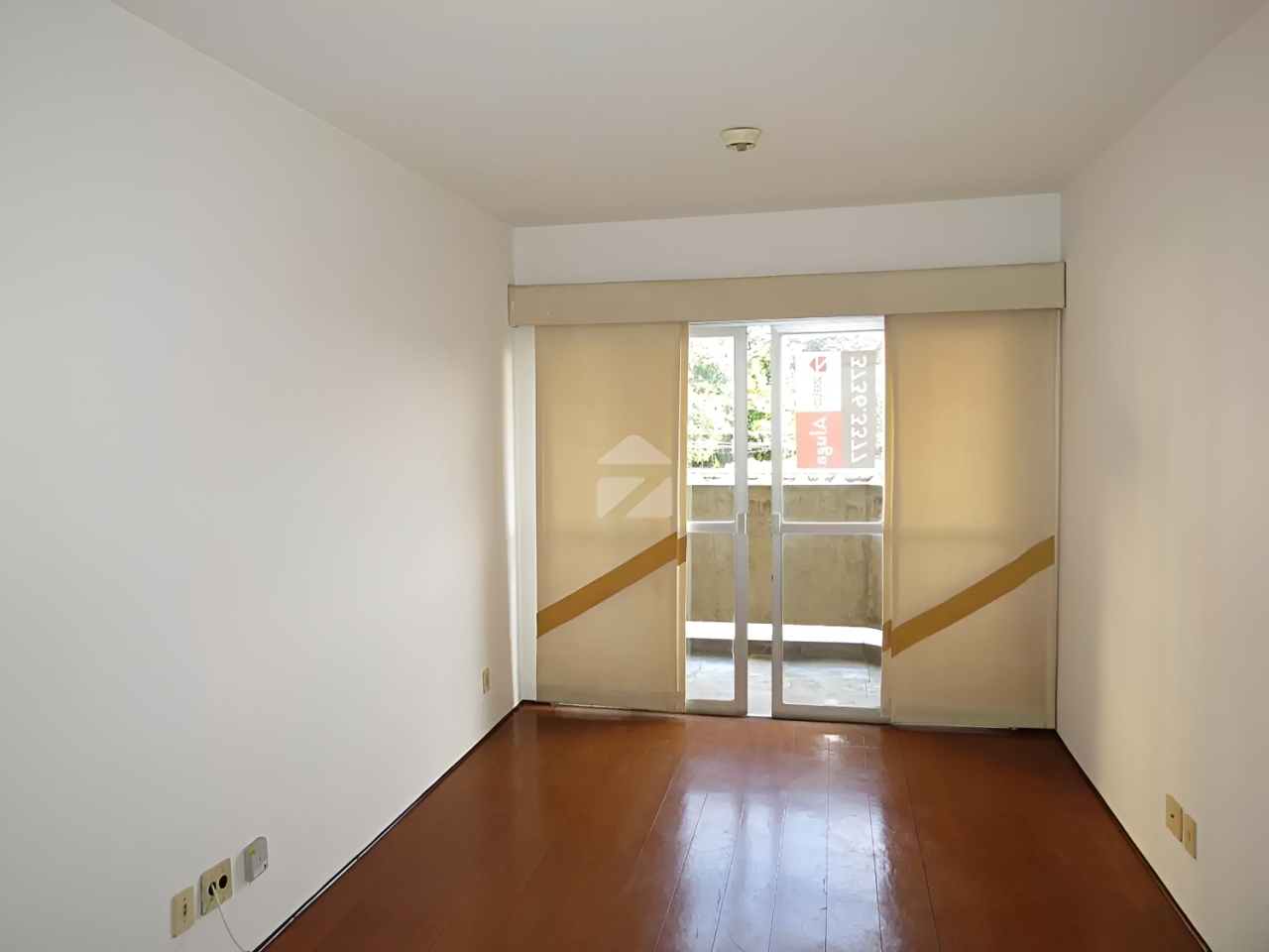 Sala aconchegante em apartamento